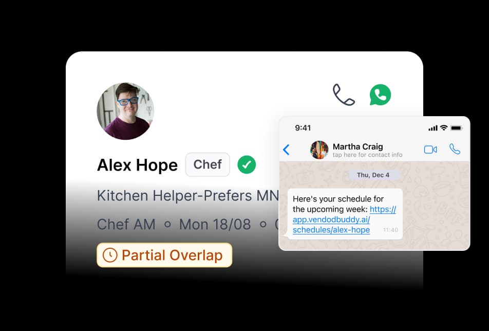 Staff Scheduling Info